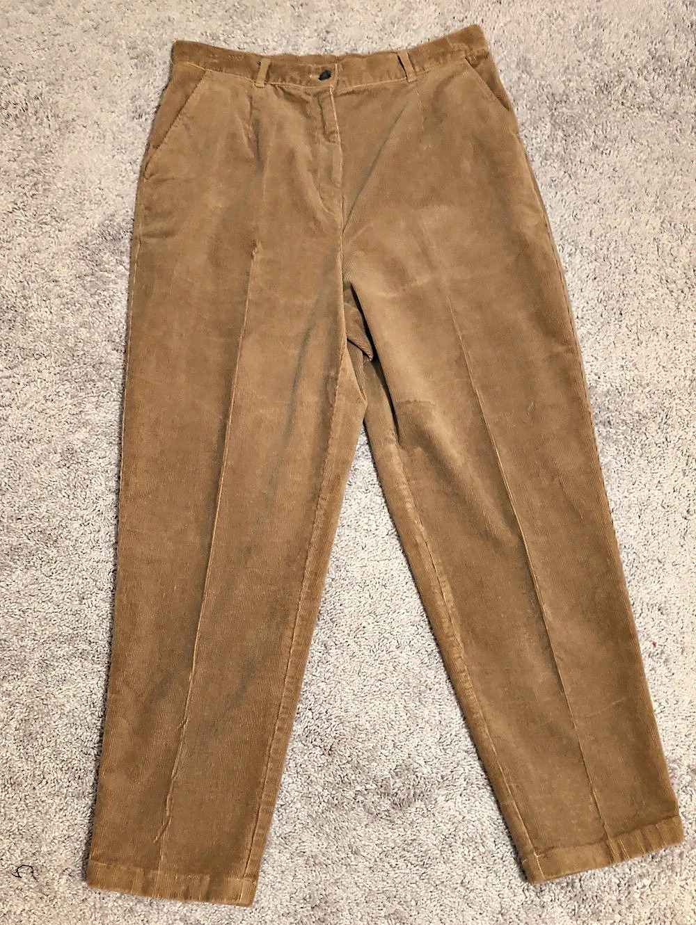 L.L.Bean Women's Corduroy Straight Leg Pants Size 12